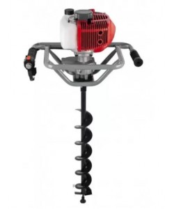 Motoburghiu foreza pamant, DDT 6 CP cu burghiu de 150 si 300 x 800 mm