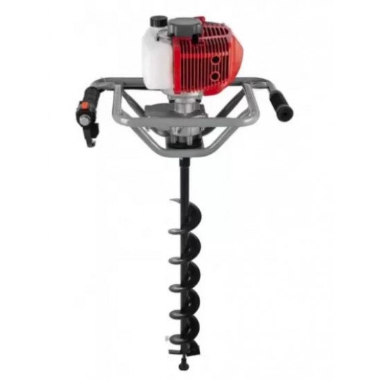 Motoburghiu foreza pamant, DDT 6 CP cu burghiu de 150 si 300 x 800 mm