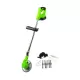 Trimmer electric multifunctional fara fir 48V, cu set de accesorii pentru taiere si intretinere gazon si arbusti Trimmer electric multifunctional fara fir 48V, cu set de accesorii pentru taiere si intretinere gazon si arbusti
