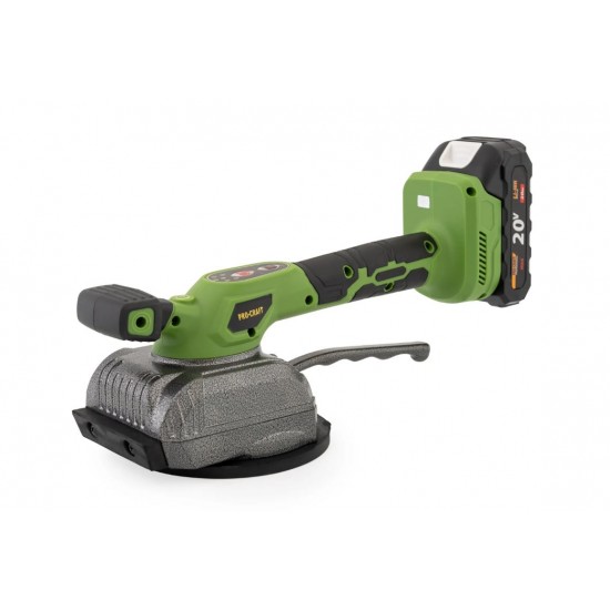 Ventuza pentru gresie pe acumulator PROCRAFT PTM20 1 x acumulator 20V/2Ah, 15.000 vibratii/min