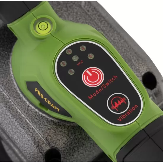 Ventuza pentru gresie pe acumulator PROCRAFT PTM20 1 x acumulator 20V/2Ah, 15.000 vibratii/min Ventuza pentru gresie pe acumulator PROCRAFT PTM20 1 x acumulator 20V/2Ah, 15.000 vibratii/min