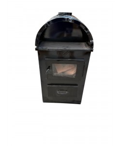 Semineu emailat cu arcada, culoare negru, putere 7 Kw, Evotools -RESIGILAT
