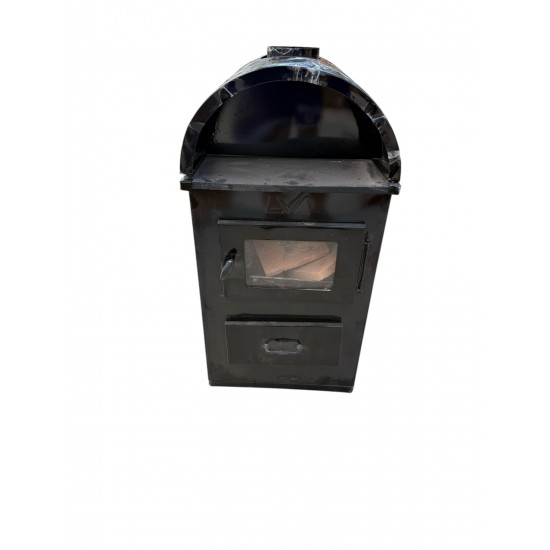 Semineu emailat cu arcada, culoare negru, putere 7 Kw, Evotools -RESIGILAT