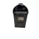 Semineu emailat cu arcada, culoare negru, putere 7 Kw, Evotools -RESIGILAT Semineu emailat cu arcada, culoare negru, putere 7 Kw, Evotools -RESIGILAT