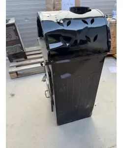 Semineu emailat cu arcada, culoare negru, putere 7 Kw, Evotools -RESIGILAT Semineu emailat cu arcada, culoare negru, putere 7 Kw, Evotools -RESIGILAT