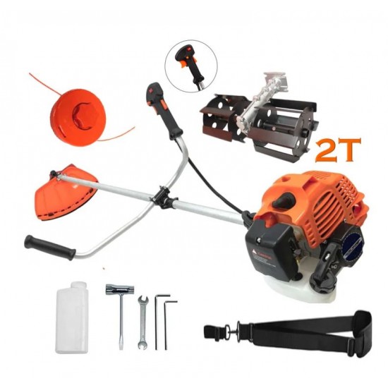 *BUZZ* Set Motocoasa PALMiRA, 6CP, 52cc, Accesorii + Prasitoare