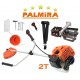 *BUZZ* Set Motocoasa PALMiRA, 6CP, 52cc, Accesorii + Prasitoare