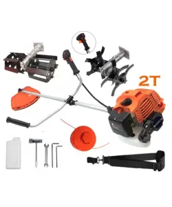 Motocoasa PALMiRA, 6CP, motor 2 timpi benzina, 52cc, 11.000RPM, + sistem taiere, BUNDLE Cultivator+Prasitoare Motocoasa PALMiRA, 6CP, motor 2 timpi benzina, 52cc, 11.000RPM, + sistem taiere, BUNDLE Cultivator+Prasitoare