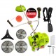 Motocoasa YAMATO SAMURAi 6.57CP, 9000Rpm, 3 x Discuri Vidia si accesorii incluse