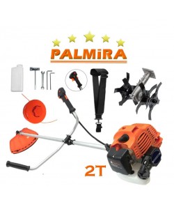 Set Motocoasa PALMiRA 6CP, 52cc, Accesorii + Cultivator