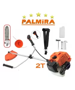 SET Motocoasa PALMiRA 6CP, motor 2 timpi benzina, 11.000RPM, + sistem taiere, + Cap Drujba SET Motocoasa PALMiRA 6CP, motor 2 timpi benzina, 11.000RPM, + sistem taiere, + Cap Drujba