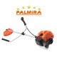 SET Motocoasa PALMiRA 6CP, motor 2 timpi benzina, 11.000RPM, + sistem taiere, + Cap Drujba