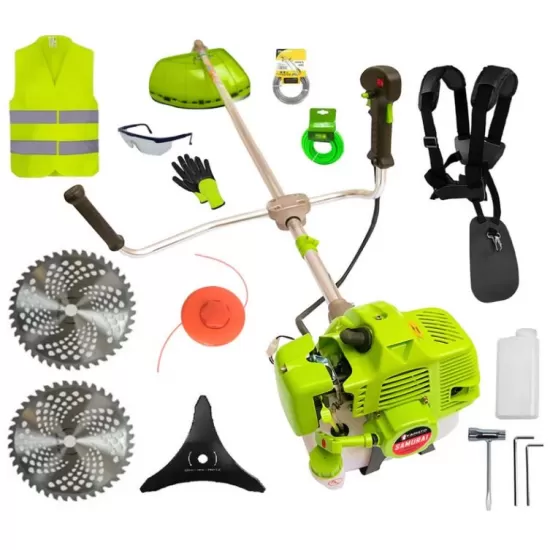 SET Motocoasa YAMATO SAMURAi 6.57CP, 9000Rpm, 2 x Discuri Vidia, EXTRA Accesorii SET Motocoasa YAMATO SAMURAi 6.57CP, 9000Rpm, 2 x Discuri Vidia, EXTRA Accesorii