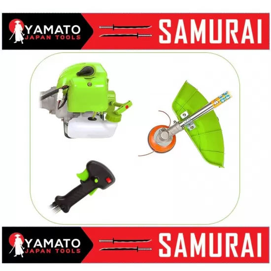 SET Motocoasa YAMATO SAMURAi 6.57CP, 9000Rpm, 2 x Discuri Vidia, EXTRA Accesorii SET Motocoasa YAMATO SAMURAi 6.57CP, 9000Rpm, 2 x Discuri Vidia, EXTRA Accesorii