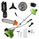 Motocoasa NUOVO-VRD Green Fuel-Efficient 3.4CP, Disc Vidia, Disc Stea, accesorii incluse + CAP DRUJBA