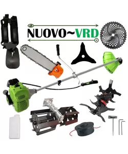 Motocoasa NUOVO-VRD Green Fuel-Efficient 3.4CP, Disc Vidia, Disc Stea, accesorii incluse + CULTIVATOR, CAP DRUJBA, PRASITOARE Motocoasa NUOVO-VRD Green Fuel-Efficient 3.4CP, Disc Vidia, Disc Stea, accesorii incluse + CULTIVATOR, CAP DRUJBA, PRASITOARE