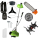 Motocoasa NUOVO-VRD Green Fuel-Efficient 3.4CP, Disc Vidia, Disc Stea, accesorii incluse + CULTIVATOR, CAP DRUJBA