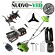 Motocoasa NUOVO-VRD Green Fuel-Efficient 3.4CP, Disc Vidia, Disc Stea, accesorii incluse + PRASITOARE, CULTIVATOR