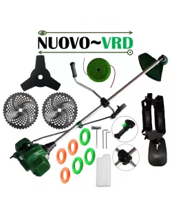 Motocoasa NUOVO-VRD VERDE 6CP, 2xDisc Vidia, Disc Stea, accesorii incluse, SET FIR TAIERE Motocoasa NUOVO-VRD VERDE 6CP, 2xDisc Vidia, Disc Stea, accesorii incluse, SET FIR TAIERE