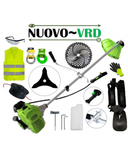 SET Cositoare pe benzina NUOVO-VRD Green Fuel-Efficient 3.4CP, Disc Stea si Vidia, EXTRA Accesorii incluse