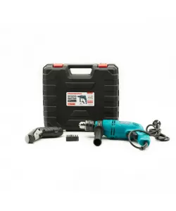 Trusa bormasina electrica + surubelnita electrica + accesorii, Campion