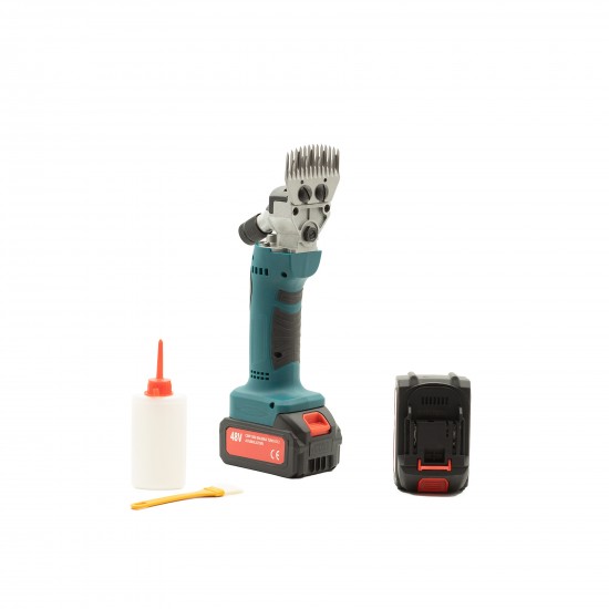 Mașină de tuns oi cu 2 acumulatori 48V CMP1556 Albastra