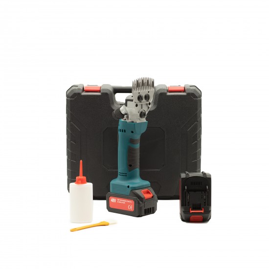 Mașină de tuns oi cu 2 acumulatori 48V CMP1556 Albastra