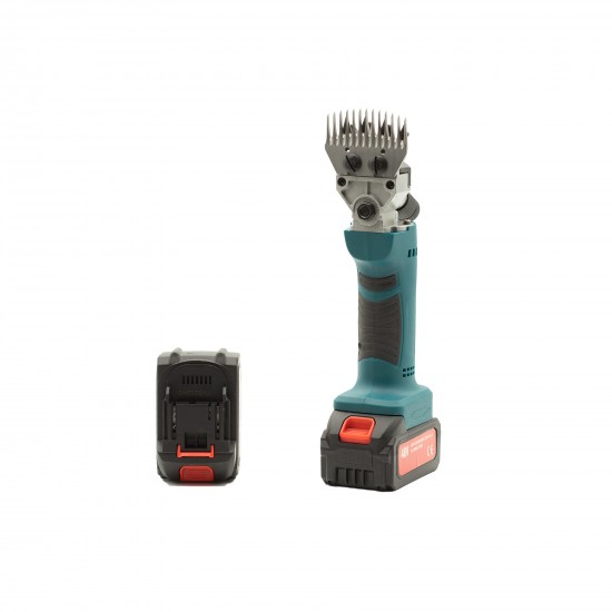 Mașină de tuns oi cu 2 acumulatori 48V CMP1556 Albastra