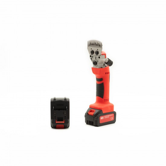 Mașină de tuns oi cu 2 acumulator 48V CMP1556 Rosie