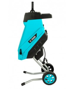 Tocator de crengi si resturi vegetale, 2500W, 45mm diametru maxim de taiere, cu sac colector 45L