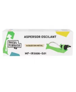 Aspersor oscilant Micul Fermier, 15 duze metal, G01