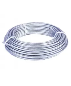 Cablu otel zincat Micul Fermier, plastifiat, diametru 2-3.5mm, lungime 25m Cablu otel zincat Micul Fermier, plastifiat, diametru 2-3.5mm, lungime 25m