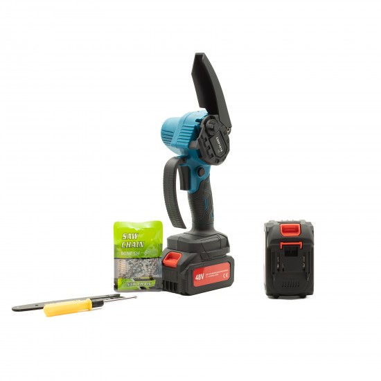 Mini drujba Motoyama Japan 1616, 2 acumulatori 48v, sistem ungere, lama 8 inch
