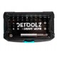Set biti Detoolz, 32 de piese, cu prelungitor magnetic, material Cr-V