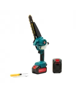 Mini drujba Motoyama Japan 1684 ,lama 8 inch, 2 acumulatori 48v, ungere automata Mini drujba Motoyama Japan 1684 ,lama 8 inch, 2 acumulatori 48v, ungere automata