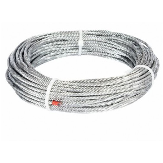 Cablu otel zincat Micul Fermier, diametru 4mm, lungime 25m