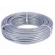 Cablu otel zincat Micul Fermier, plastifiat, diametru 4-5.5mm, lungime 25m