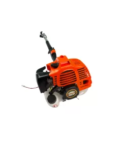 Motocoasa pe benzina 5 în 1 German Meister, Tijă Prelungitoare, Motocoasă, Trimmer, Cap drujba și Foarfecă pentru Gard Viu