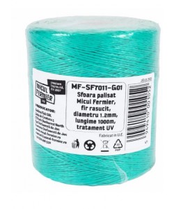 Sfoara palisat Micul Fermier, fir rasucit, diametru 1.2mm, lungime 1000m, tratament UV