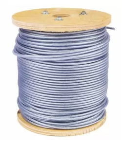 Tambur cablu otel zincat Micul Fermier, plastifiat, diametru 2-3.5mm, lungime 100m Tambur cablu otel zincat Micul Fermier, plastifiat, diametru 2-3.5mm, lungime 100m