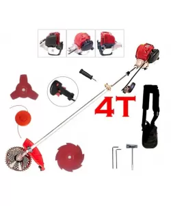 Motocoasa CRAFT TEC T5600 PROFI, 7.5CP, 4 timpi, 62cc, tambur automat, disc 3 lame, disc 8 lame, disc vidia, ham profesional Motocoasa CRAFT TEC T5600 PROFI, 7.5CP, 4 timpi, 62cc, tambur automat, disc 3 lame, disc 8 lame, disc vidia, ham profesional