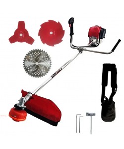 Motocoasa CRAFT TEC T5600 PROFI, 7.5CP, 4 timpi, 62cc, tambur automat, disc 3 lame, disc 8 lame, disc vidia, ham profesional