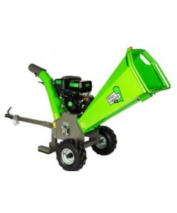 Tocator de crengi Micul Fermier, motor benzina 15 CP, cu carlig de remorcare, 120 mm diametru maxim de taiere, pentru rumegus