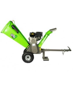 Tocator de crengi Micul Fermier, motor benzina 15 CP, cu carlig de remorcare, 120 mm diametru maxim de taiere, pentru rumegus