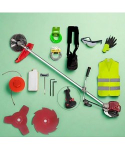 Motocoasa 4 Timpi VÖKNER T5600-P, 7.5CP, 9000 Rpm, 4 Sisteme Taiere