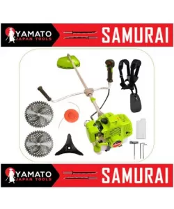 BuzZ Motocoasa YAMATO SAMURAi 6.57CP, 9000Rpm, 2xDiscuri Vidia si accesorii incluse