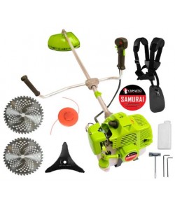 BuzZ Motocoasa YAMATO SAMURAi 6.57CP, 9000Rpm, 2xDiscuri Vidia si accesorii incluse