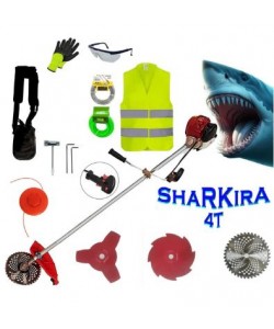 Motocoasa 4 Timpi SHARKIRA T-5600, 7.5CP, + Sisteme Taiere, 2xVidia, EXTRA Accesorii