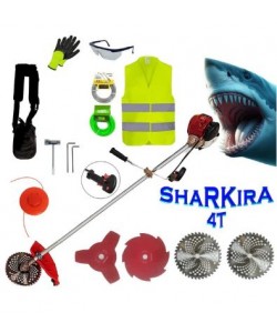 Motocoasa 4 Timpi SHARKIRA T-5600, 7.5CP, + Sisteme Taiere, 3xVIDIA, EXTRA Accesorii