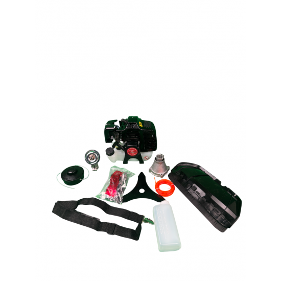 Motocoasa pe benzina CAMPION 7* Professional, 8 Accesorii Incluse, 12000RPM, 58CC, 8.5CP, NEAGRA
